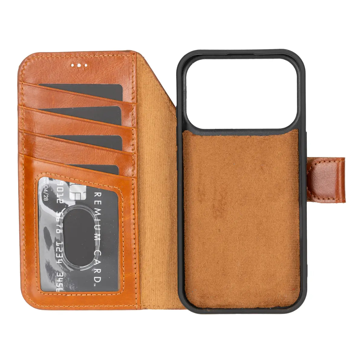 iPhone 17 Pro Leather Case – Burnished Tan (Vero) | O2 Leather