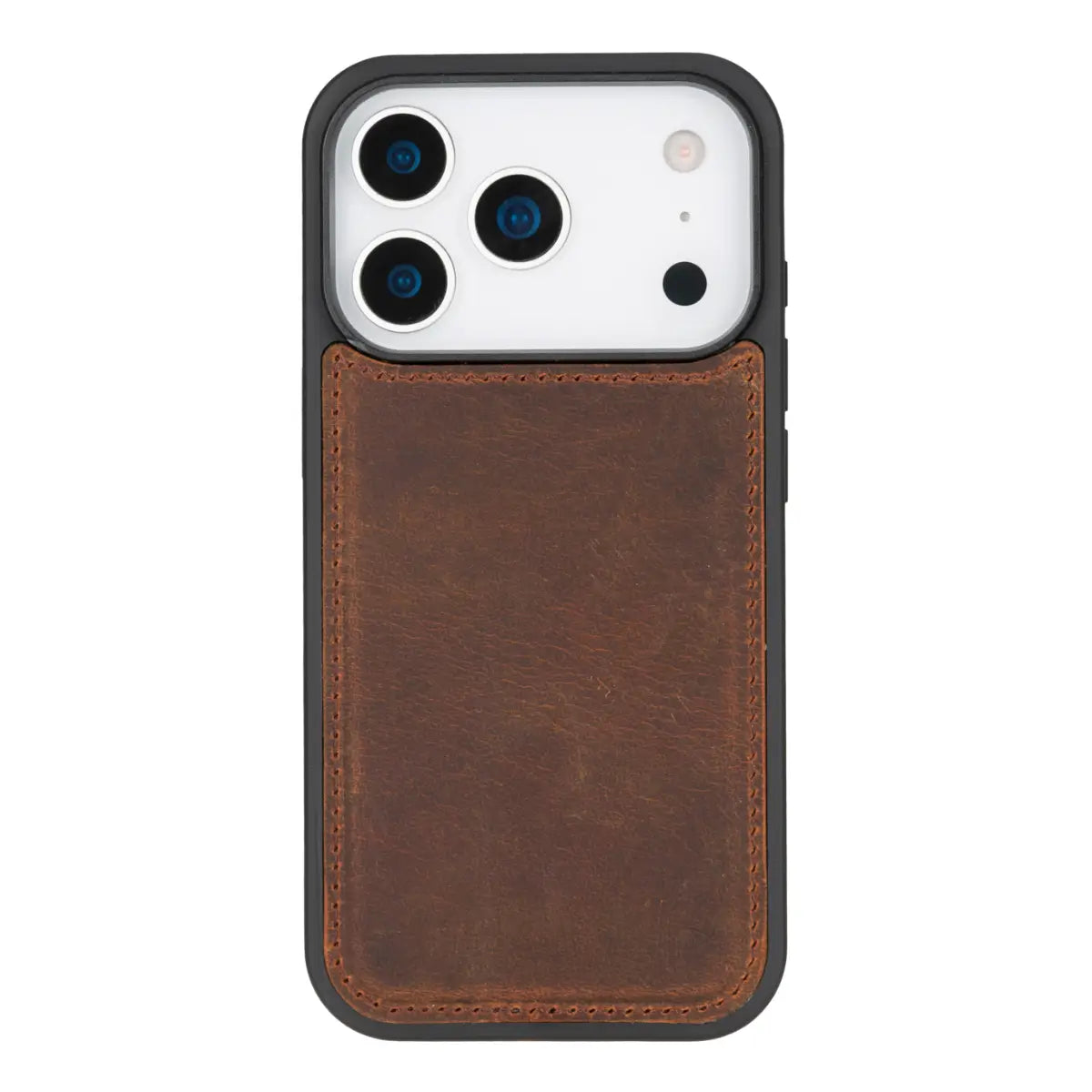 iPhone 17 Pro Leather Case – Distressed Brown (Vero) | O2 Leather