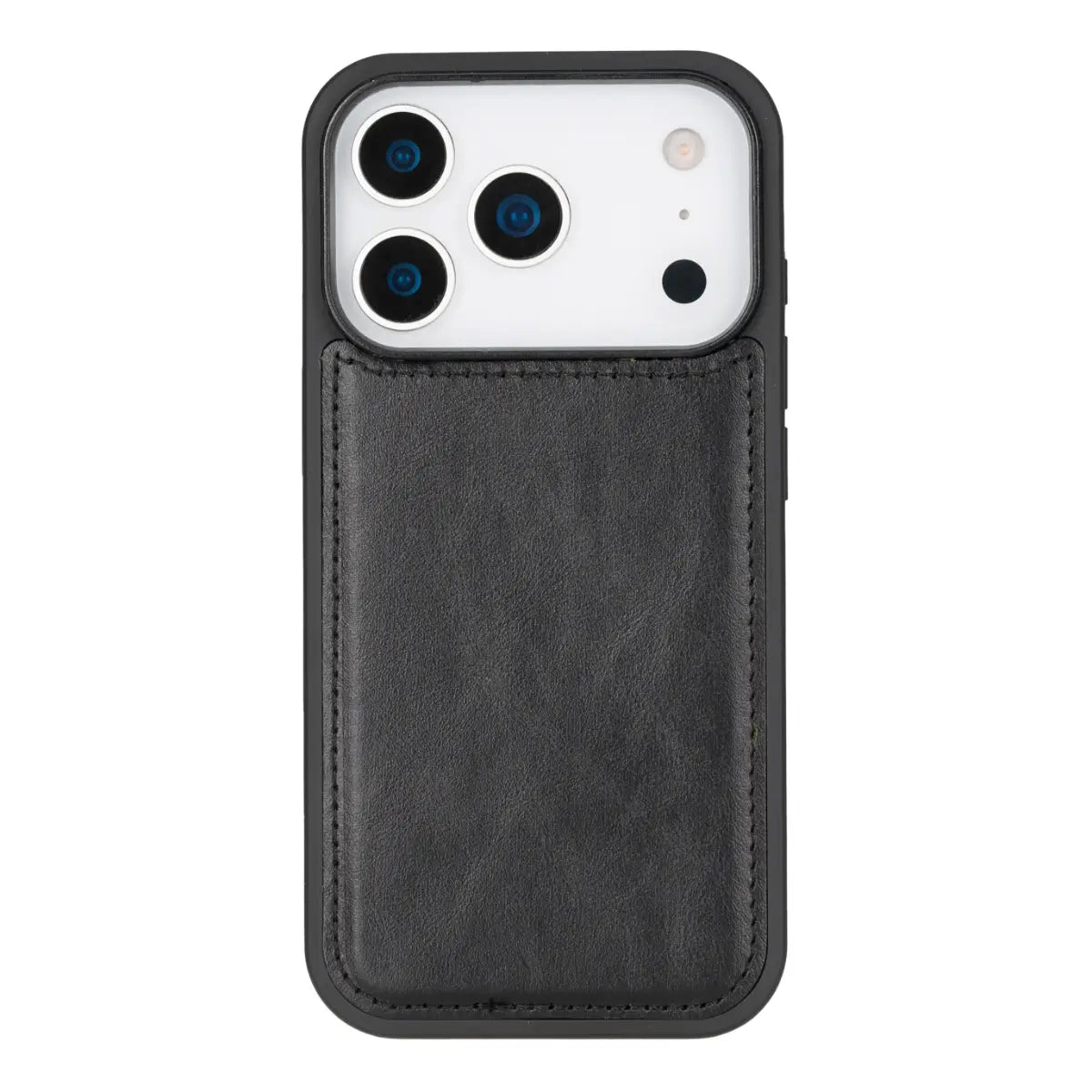 iPhone 17 Pro Max Leather Case – Black (Vero) | O2 Leather