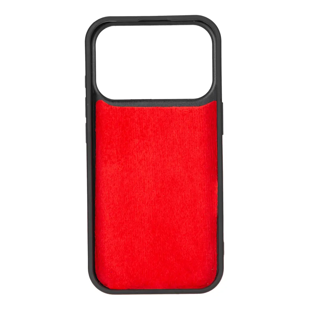 iPhone 17 Pro Max Leather Case – Burnished Red (Vero) | O2 Leather