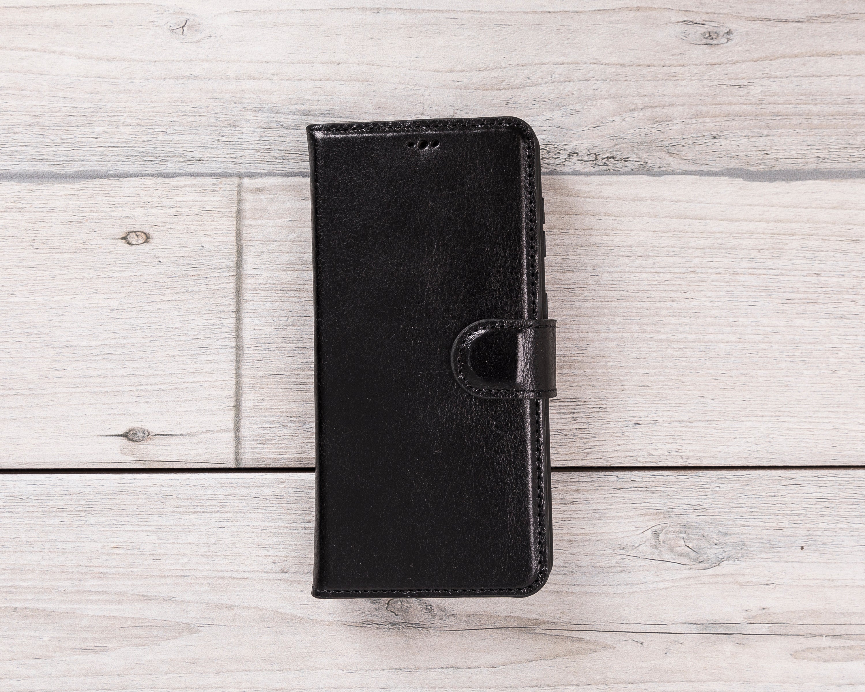 Magnetic Leather Wallet Case for Galaxy S21