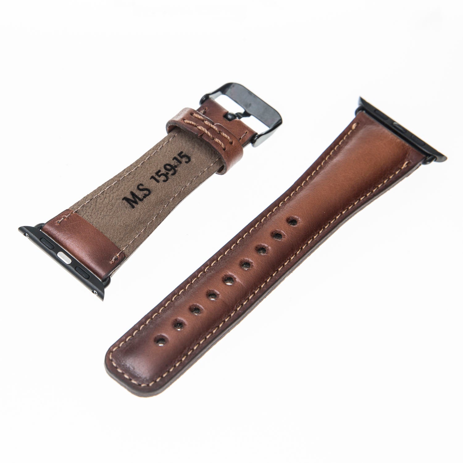 Laser engraving on leather items