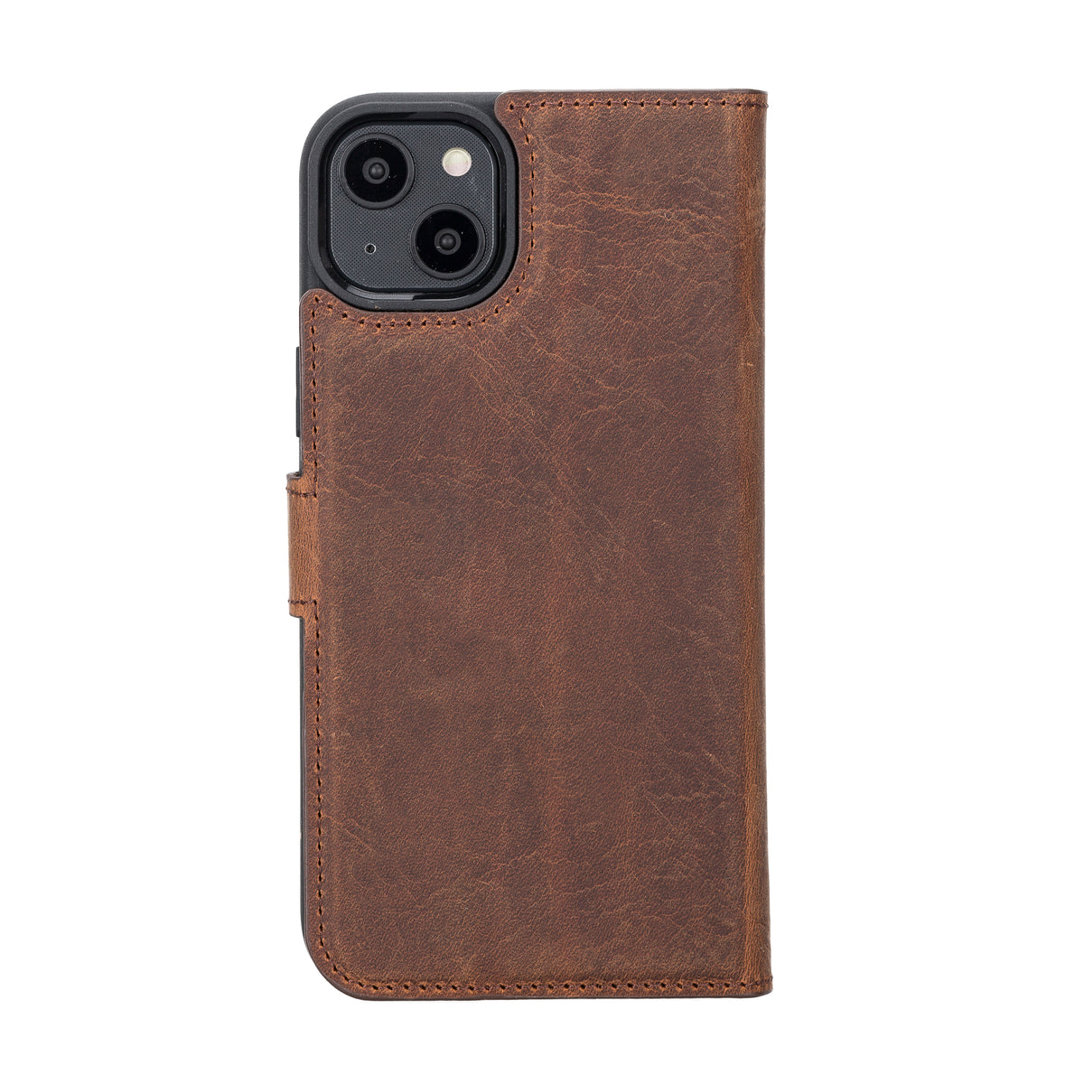Antic Brown Leather Case for iPhone 14 PLUS (6.7") O2Leather