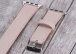 Genuine Leather Nude Pink Double Tour for Apple Watch
