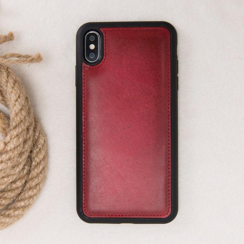 Full Grain Leather Case for Iphone XS Max