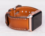 Burnished Tan Leather Band for Apple Watch, Era Series