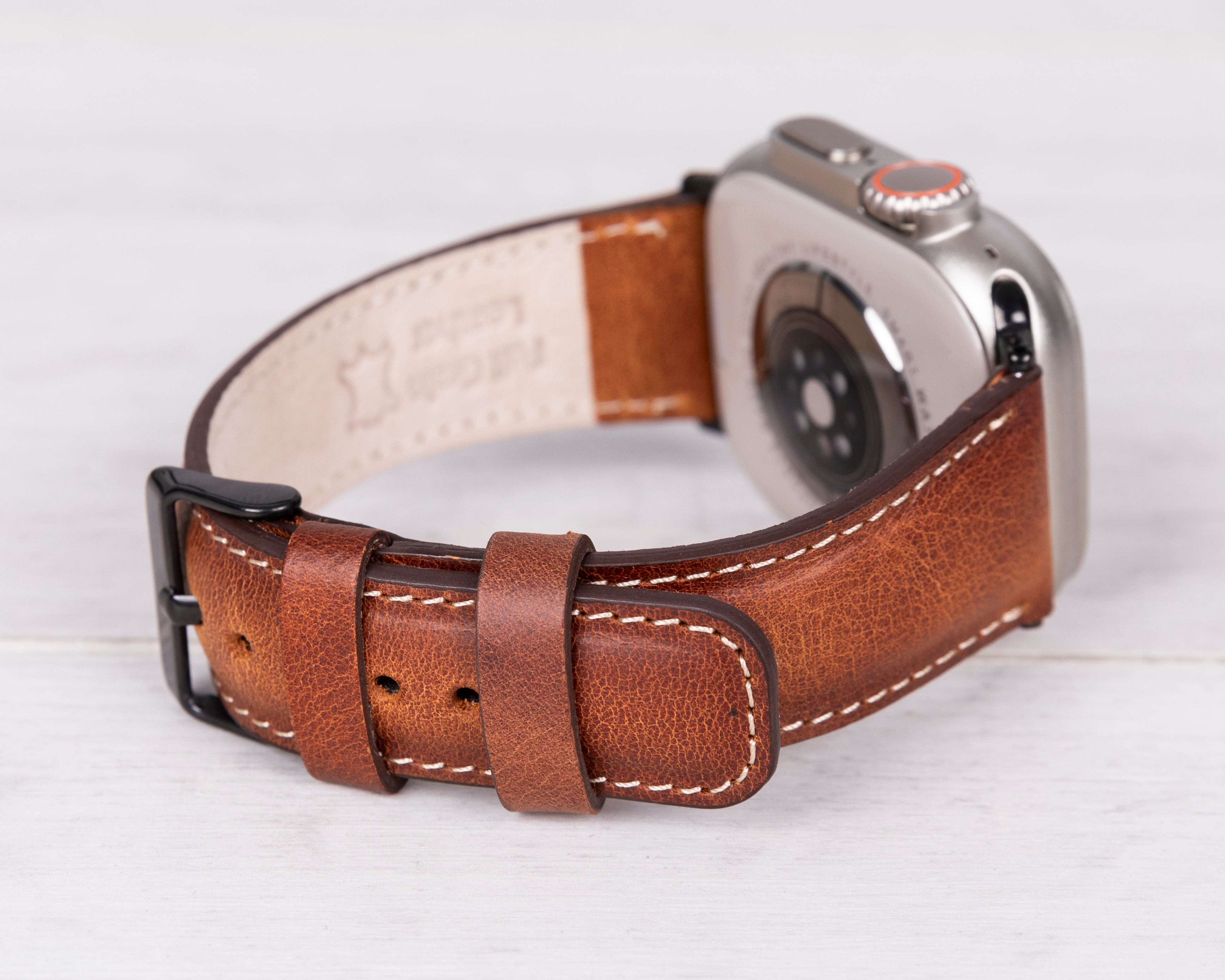 Groove Life Tan Las Vegas Raiders 42-44mm Leather Apple Watch Band