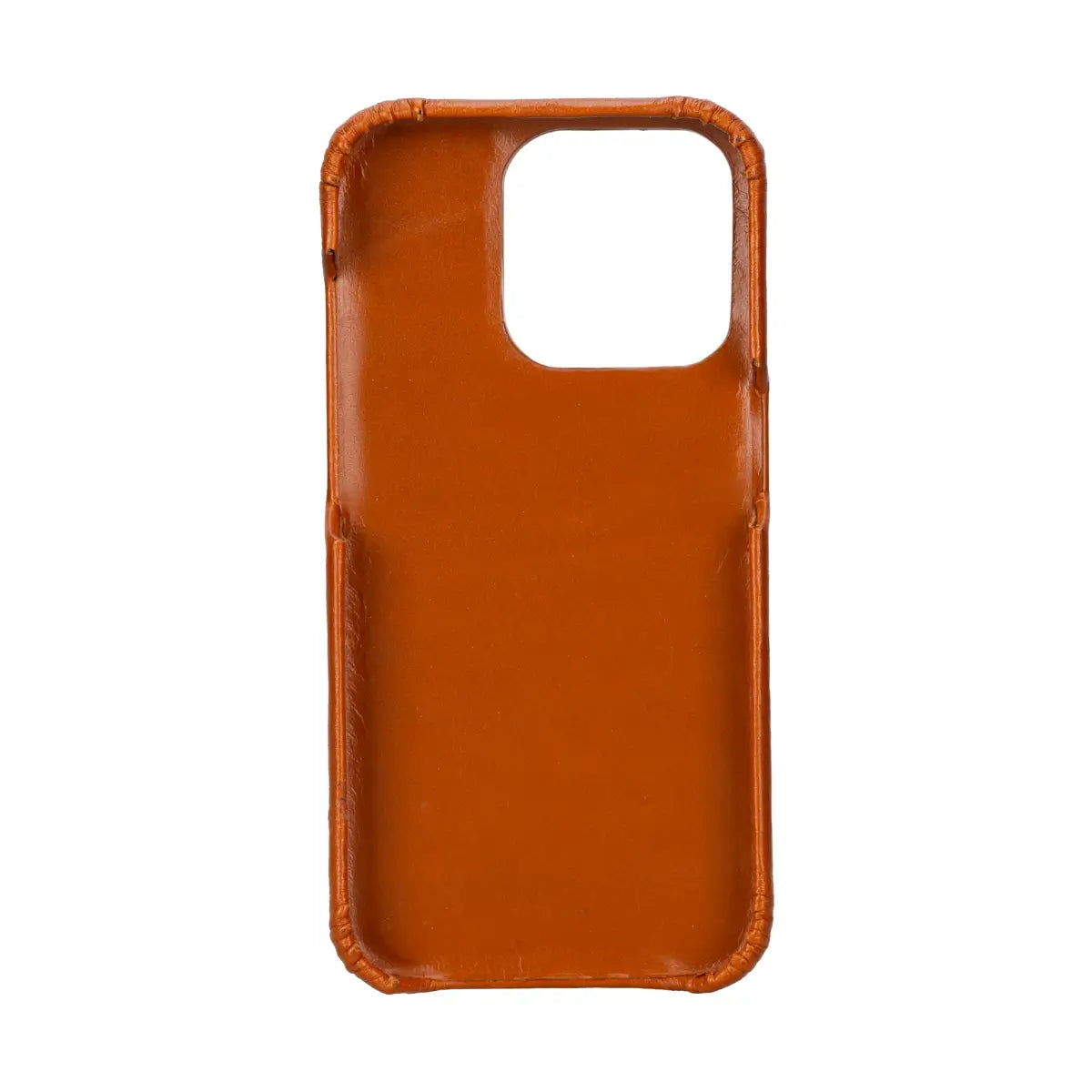 Burnished Tan Leather Prestige Wallet Case for iPhone 15 Pro