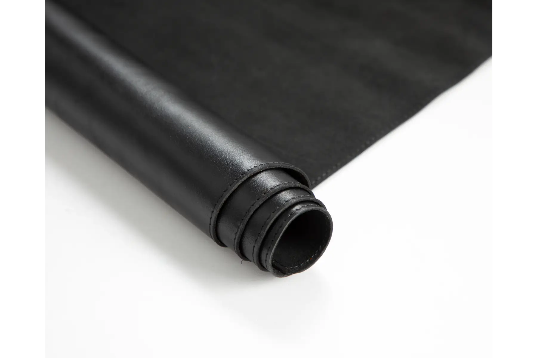 Black Leather Desk Mat-Medium Size