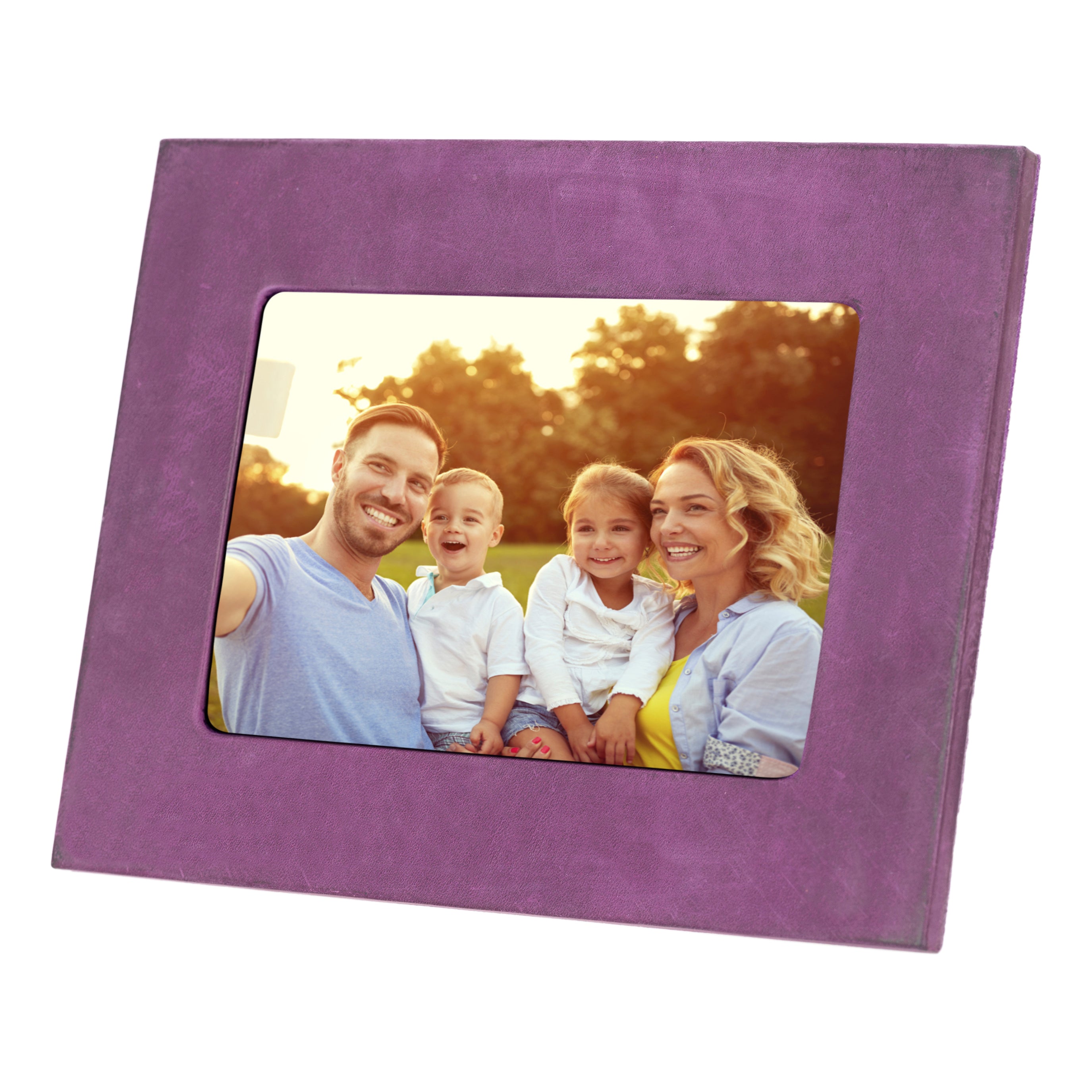 LuxeCraft Leather Photo Frame