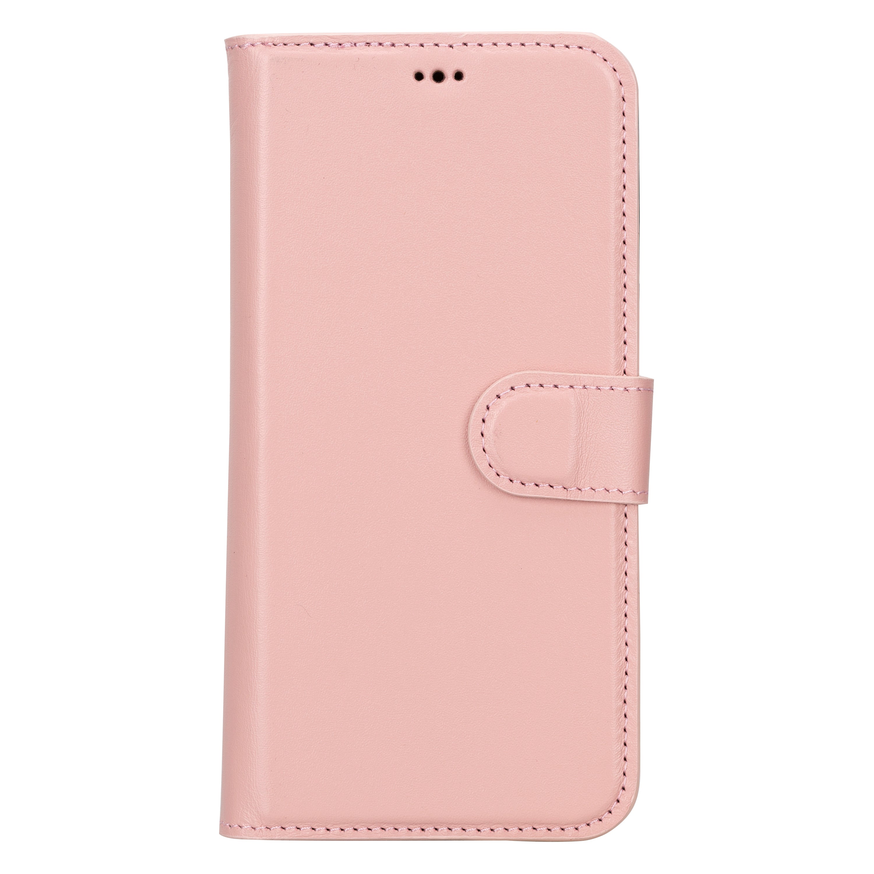 Pink Leather Magnetic Case for iPhone 15 Pro MAX (6.7")