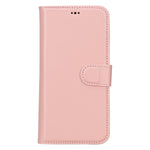 Pink Leather Magnetic Case for iPhone 15 Pro MAX (6.7")