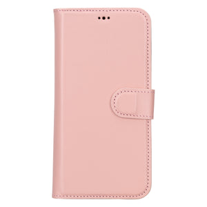 Pink Leather Magnetic Case for iPhone 15 Pro MAX (6.7")