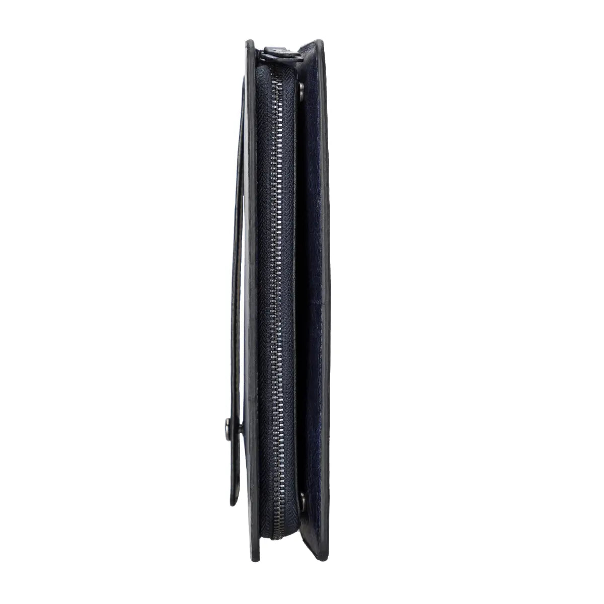 Women's Bifold Leather Wallet-Blue (Ascona)