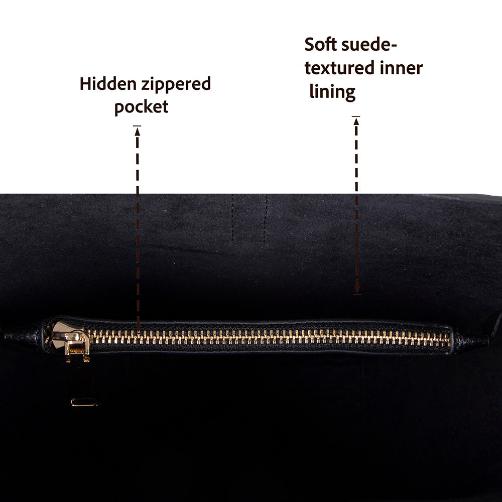 Azura Women's Leather Bag - Brown