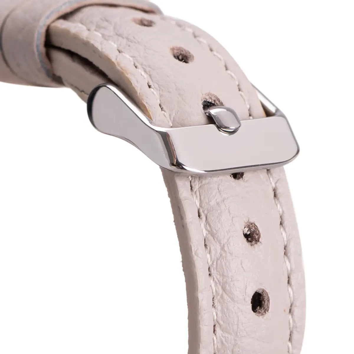 Beige Leather Ultra Slim Apple Watch Band