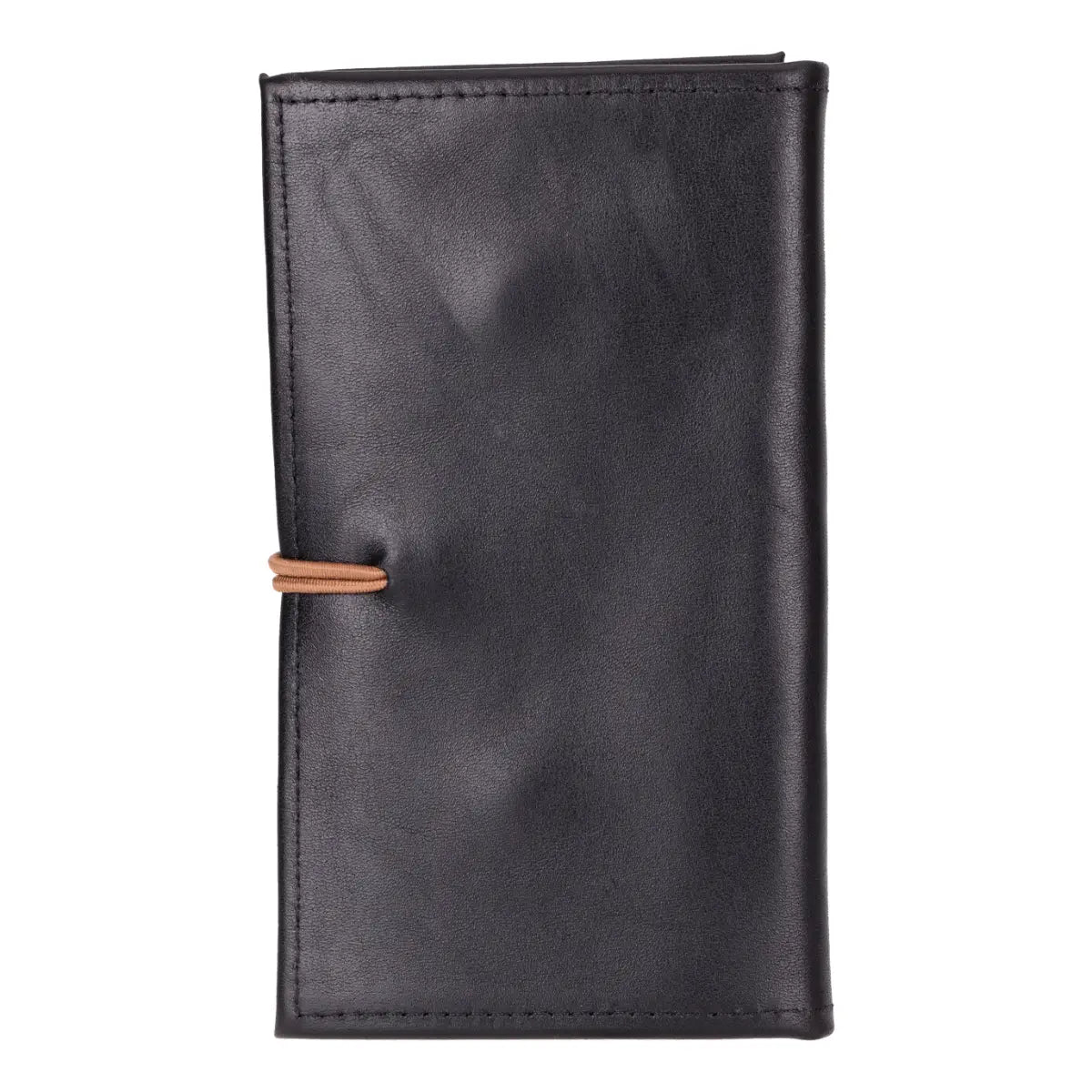 Black Leather Cable Organizer