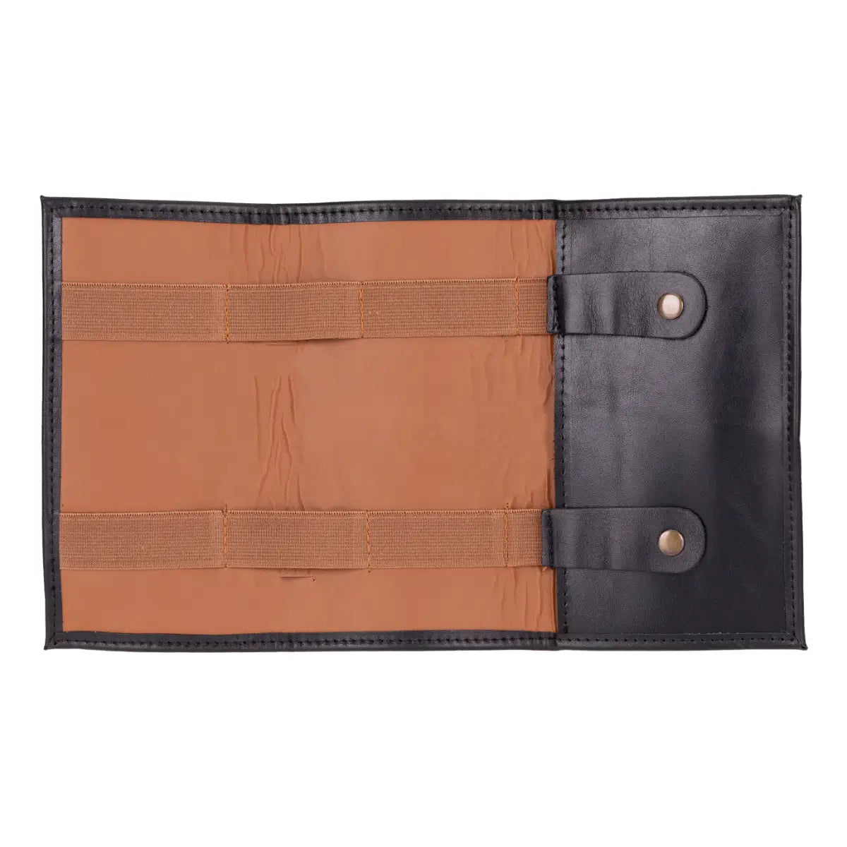 Black Leather Cable Organizer