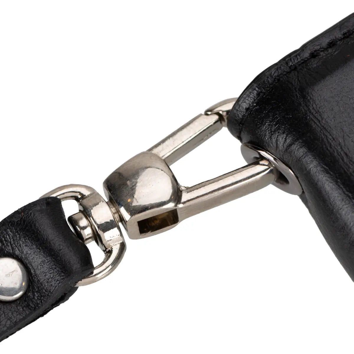 Black Leather Wrist Strap for Phone Cases