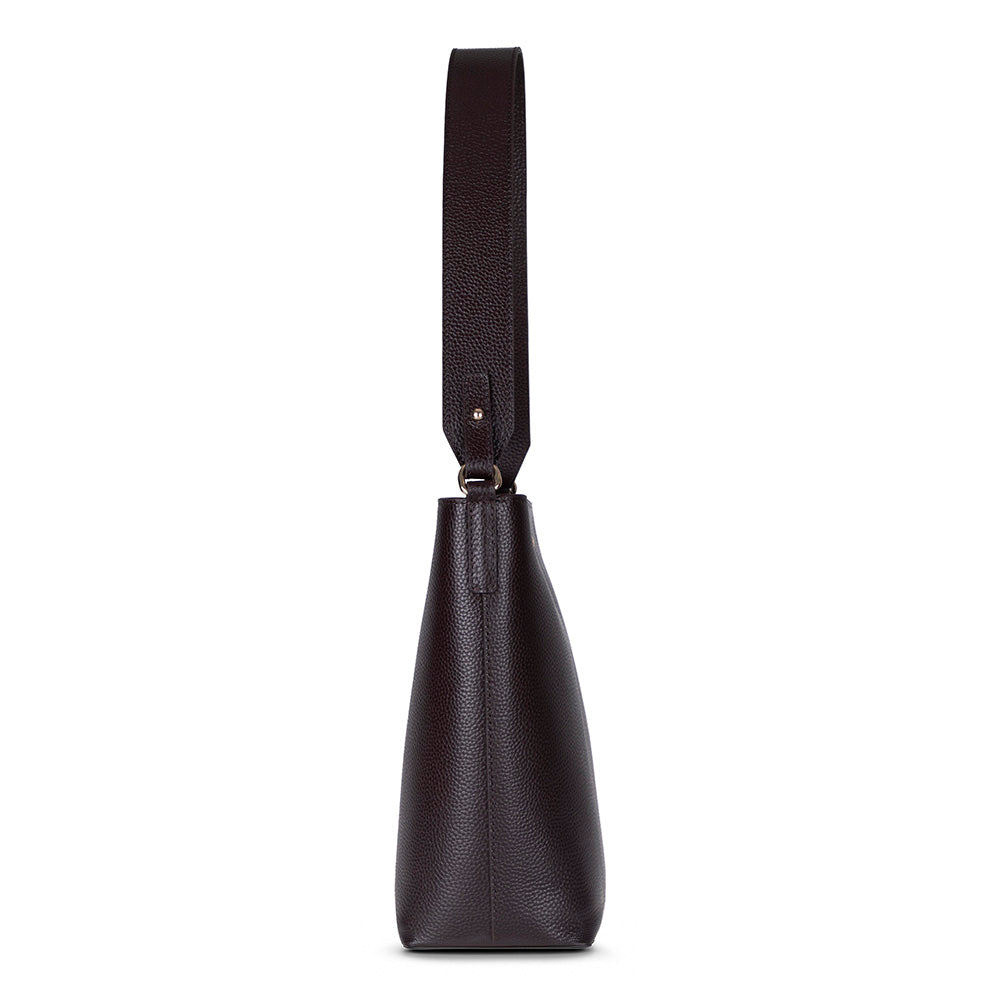 Elena Women's Leather Bag - Brown