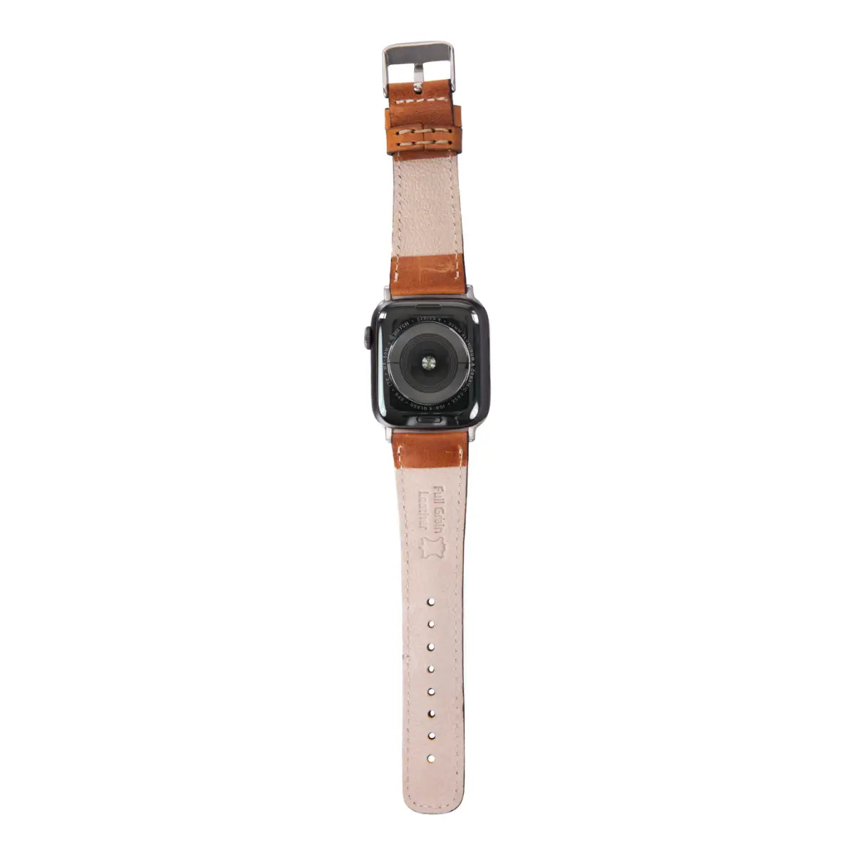 Burnished Tan Leather Classic Apple Watch Band