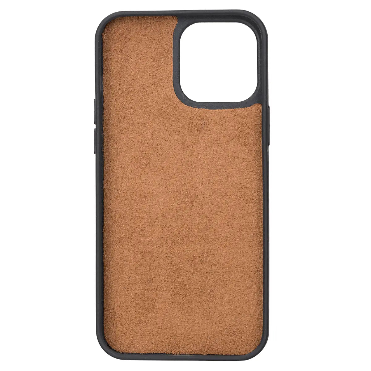 Burnished Tan Leather Wallet Case for iPhone 13 Pro Max
