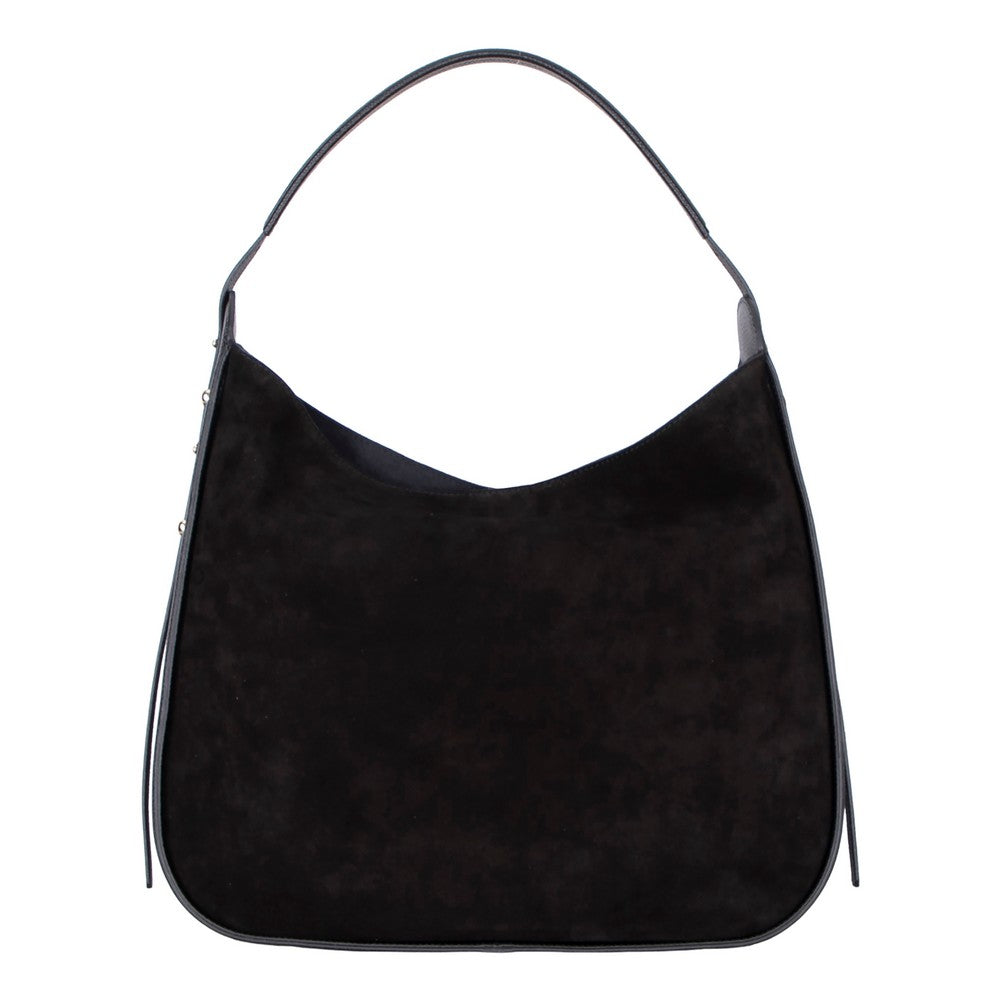 Carina Suede Leather Women's Bag Black