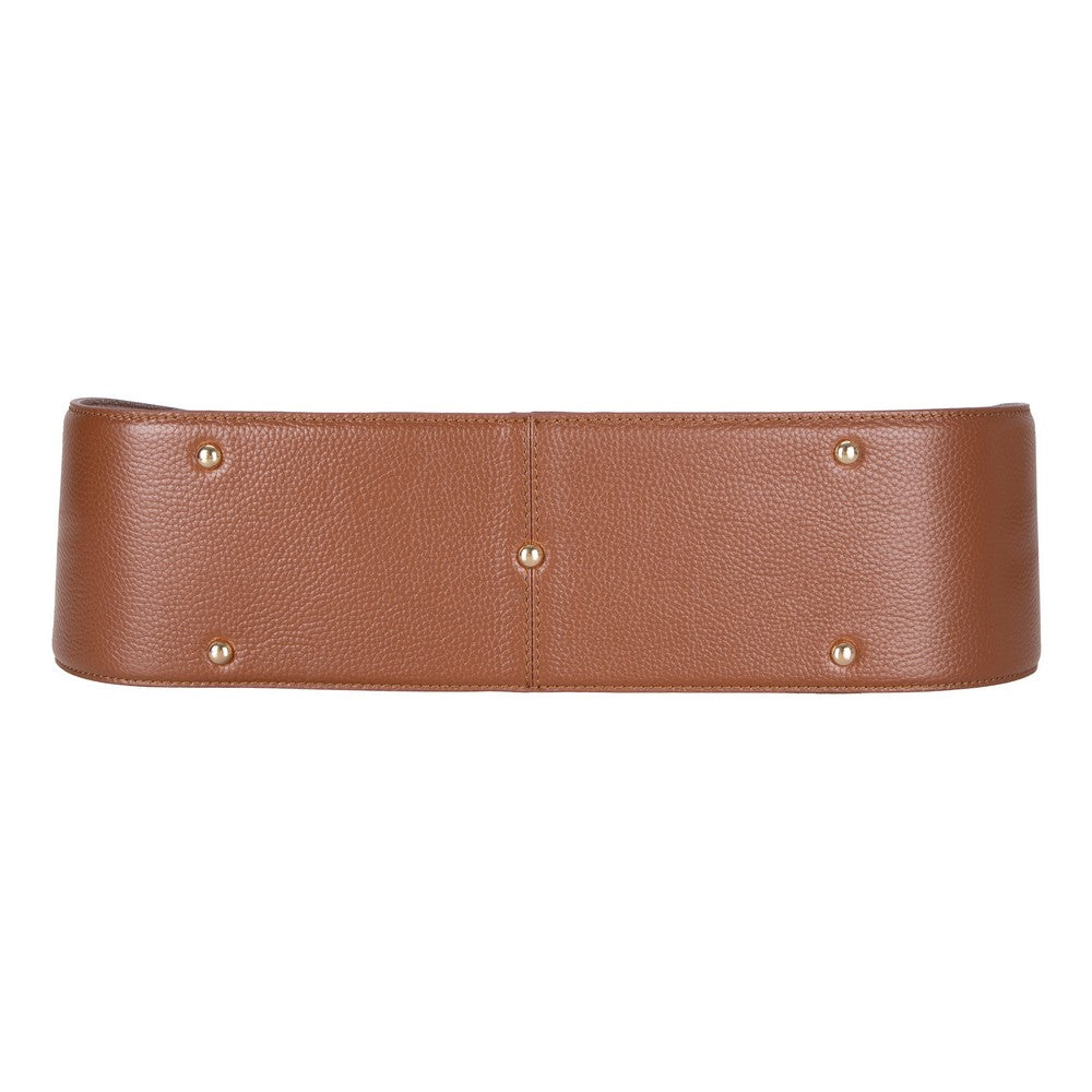 Carina Suede Leather Women's Bag Brown