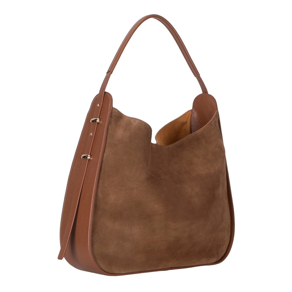 Carina Suede Leather Women's Bag Tan