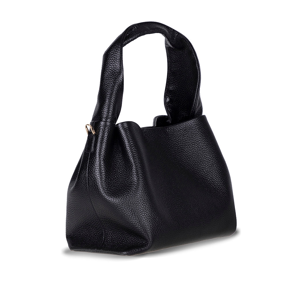 Cortina Women's Leather Bag - Black