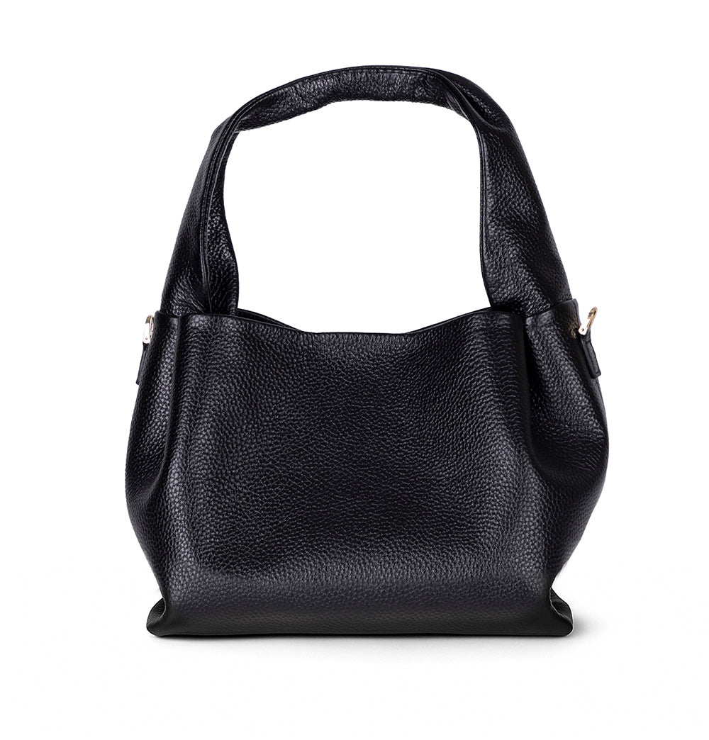 Cortina Women's Leather Bag - Black