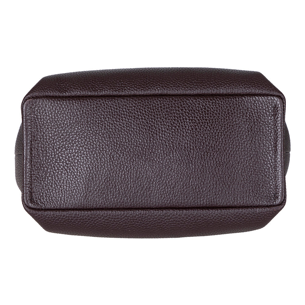 Cortina Women's Leather Bag - Brown