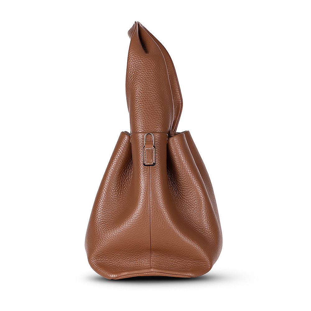Cortina Women's Leather Bag - Tan