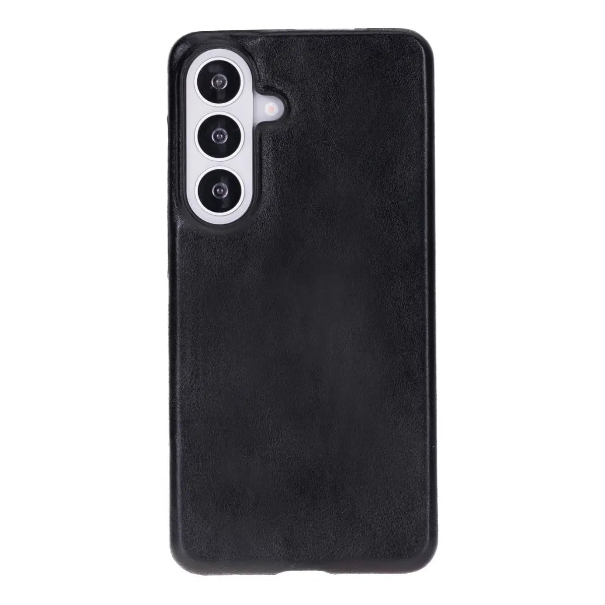 Galaxy S26 Plus Leather Case – Black (Rivo)