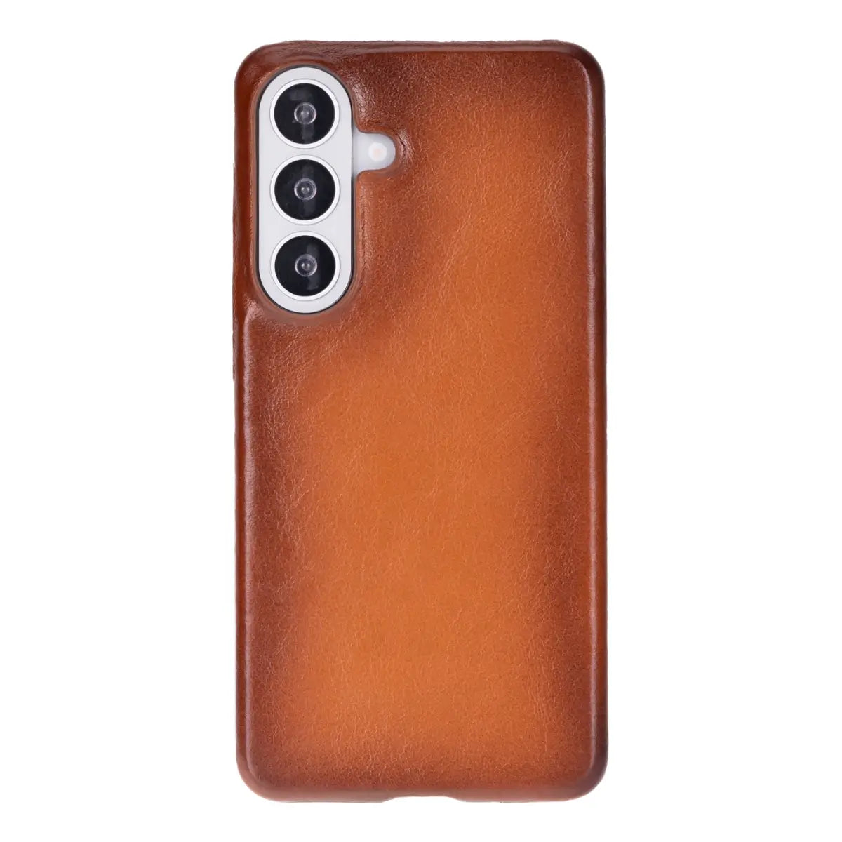 Galaxy S26 Plus Leather Case - Burnished Tan (Rivo)