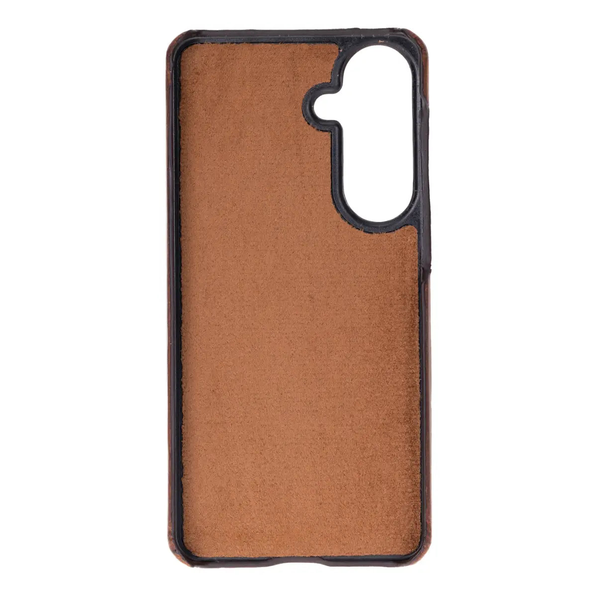 Galaxy S26 Plus Leather Case – Distressed Brown (Rivo)