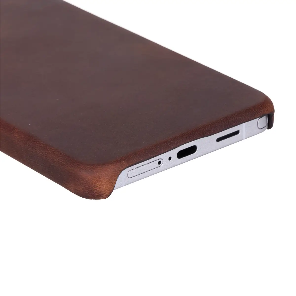 Galaxy S26 Ultra Leather Case – Distressed-Brown (Rivo)