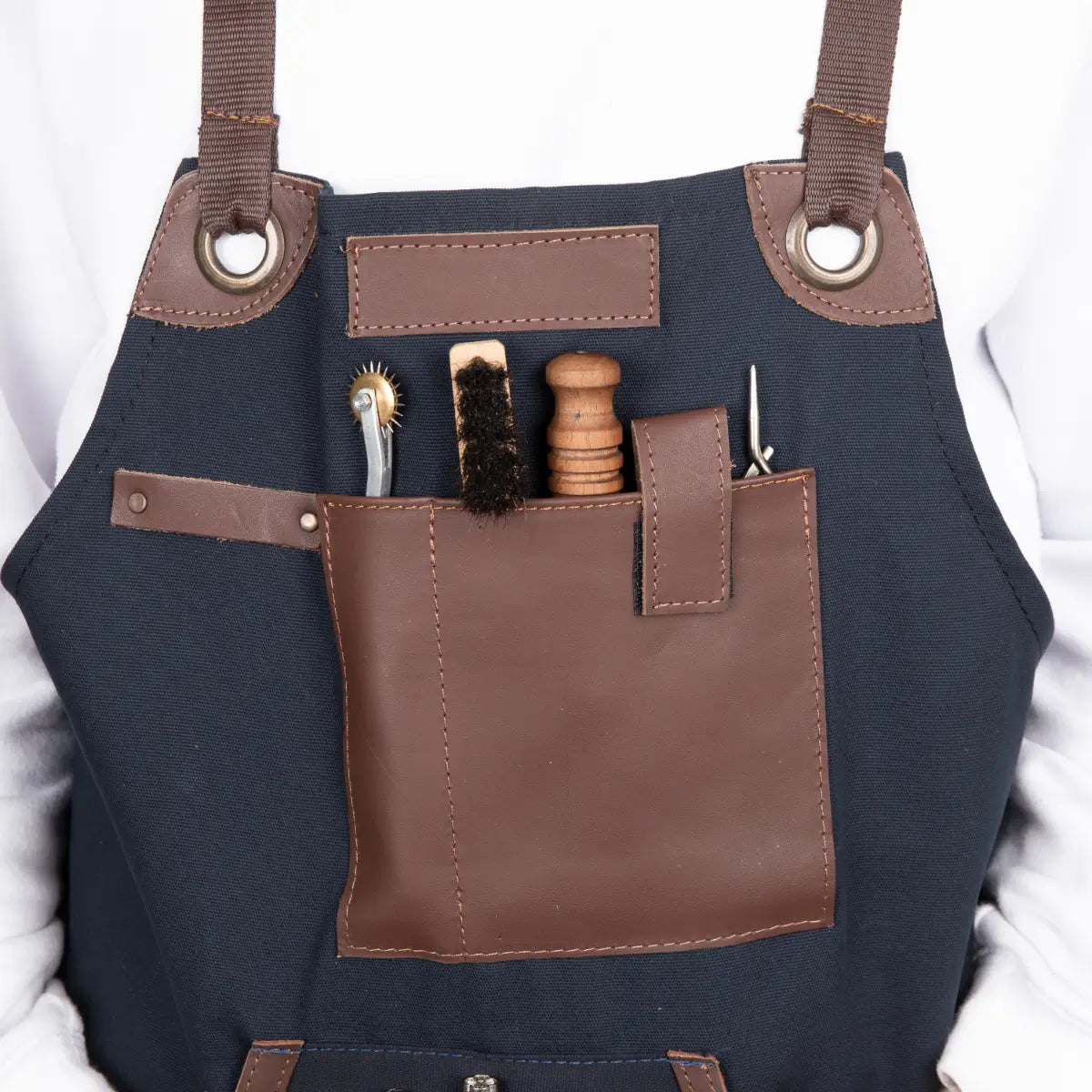 Leather Apron - Blue | O2 Leather