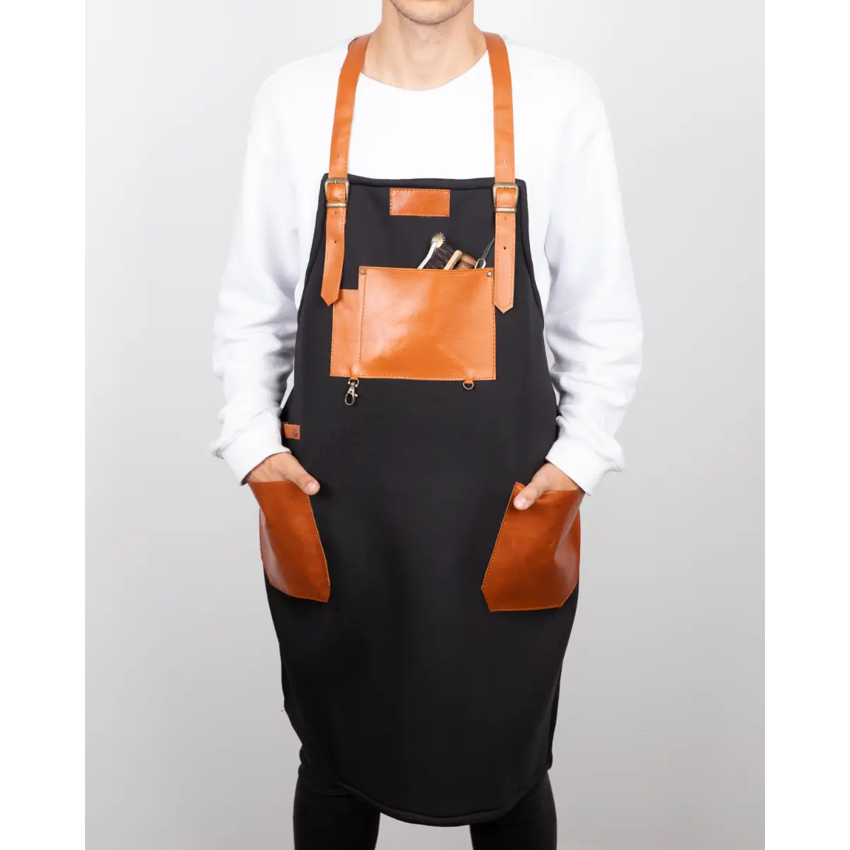 Leather Apron - Burnished Tan | O2 Leather