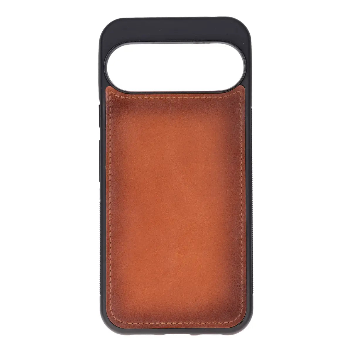 Leather Pixel 10 Detachable Wallet Case, Burnished Tan