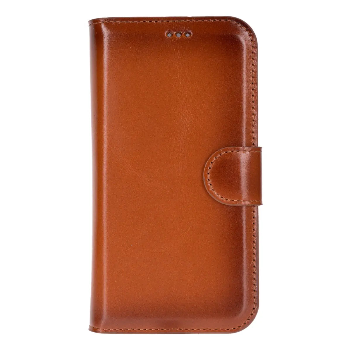 Leather Pixel 10 Pro Fold Folio Case, Burnished Tan