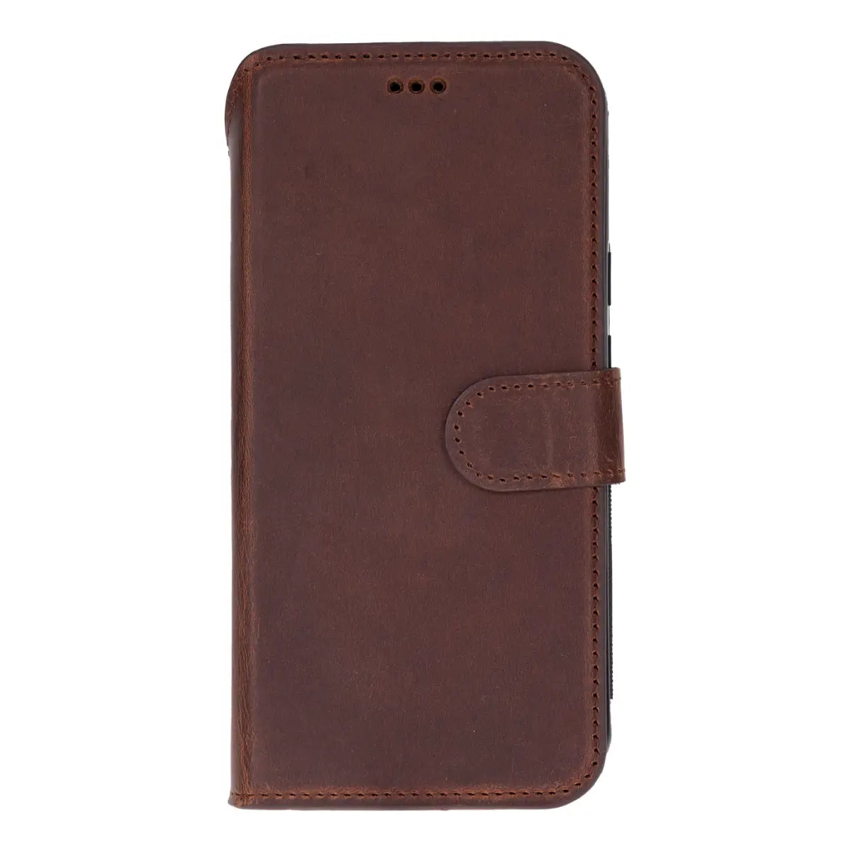 Leather Pixel 10 Pro XL Detachable Wallet Case, Distressed Brown