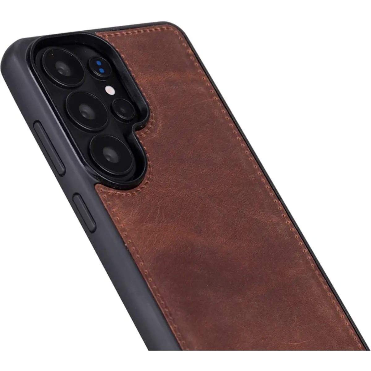 Galaxy S26 Ultra Leather Case - Distressed Brown (Vero)