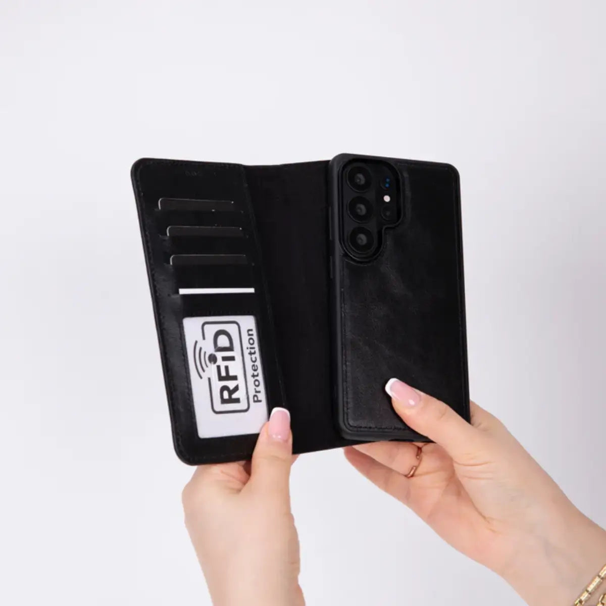 Galaxy S26 Ultra Leather Case - Black (Vero)