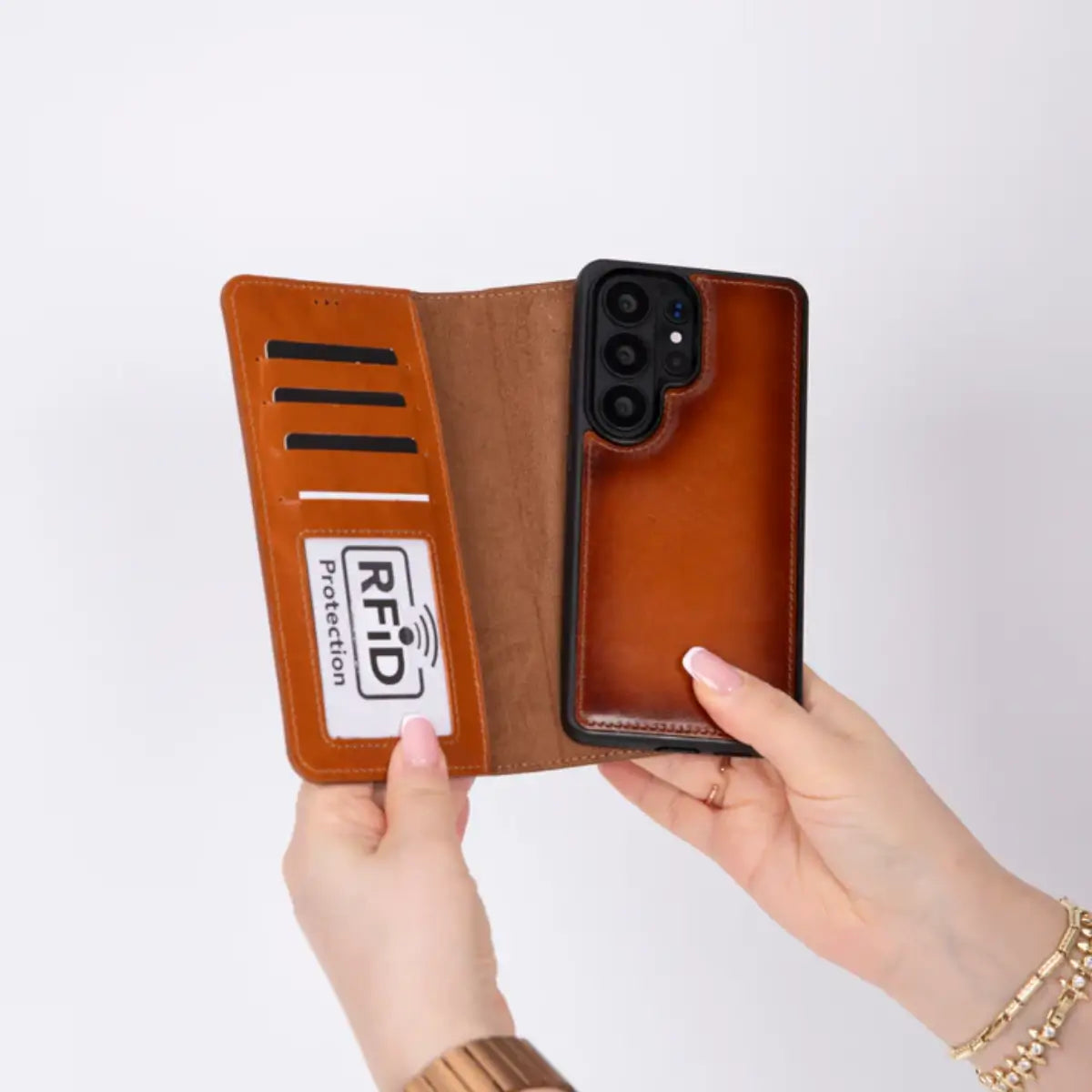 Galaxy S26 Ultra Leather Case - Burnished Tan (Vero)