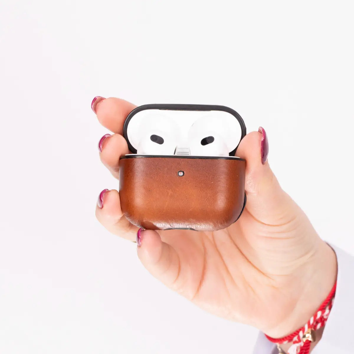 Burnished Tan Leather AirPods 3 Case