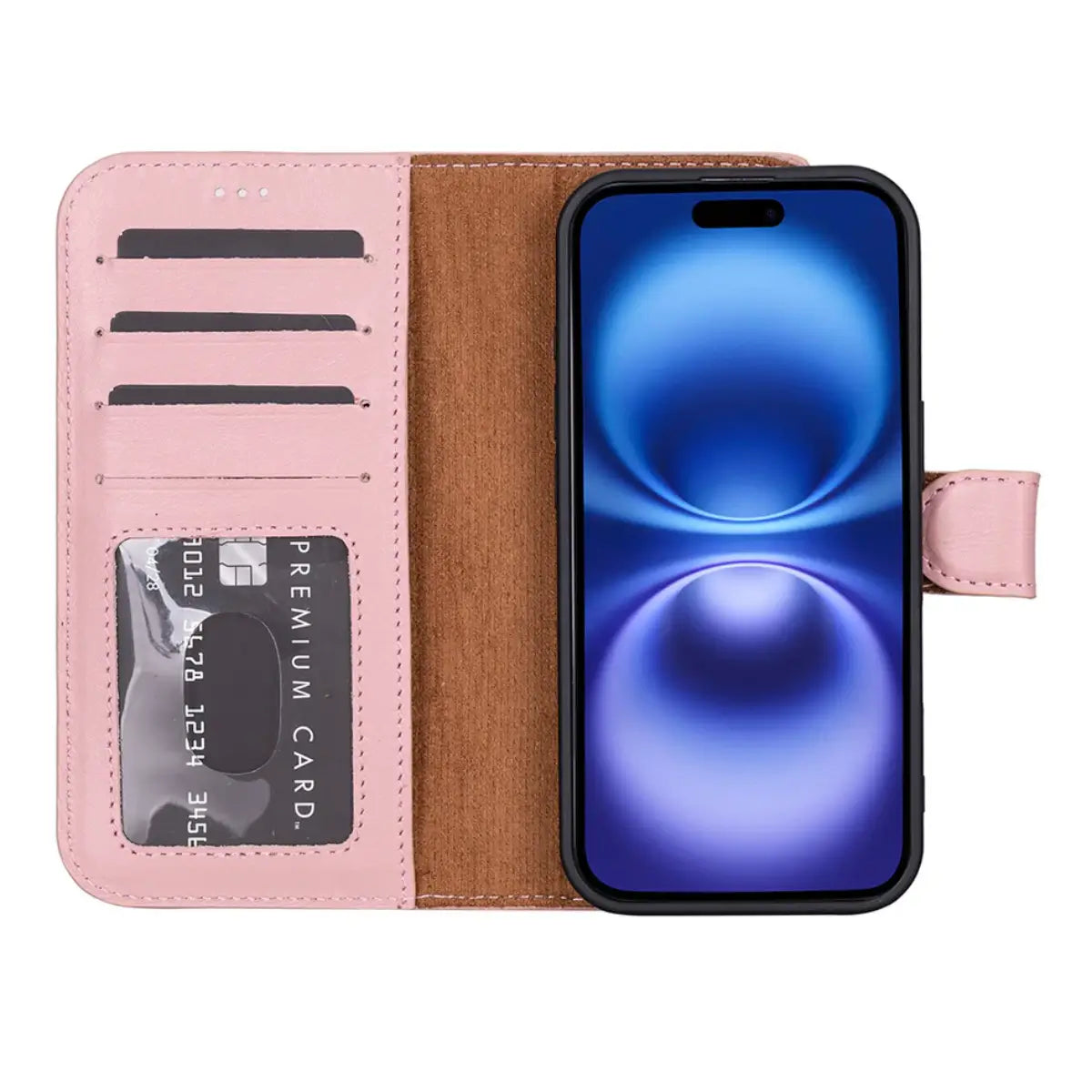 iPhone 17 Leather Case – Pink (Vero)