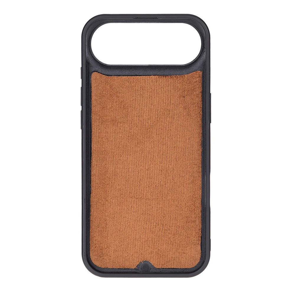 iPhone 17 Air Leather Case – Burnished Tan (Vero)
