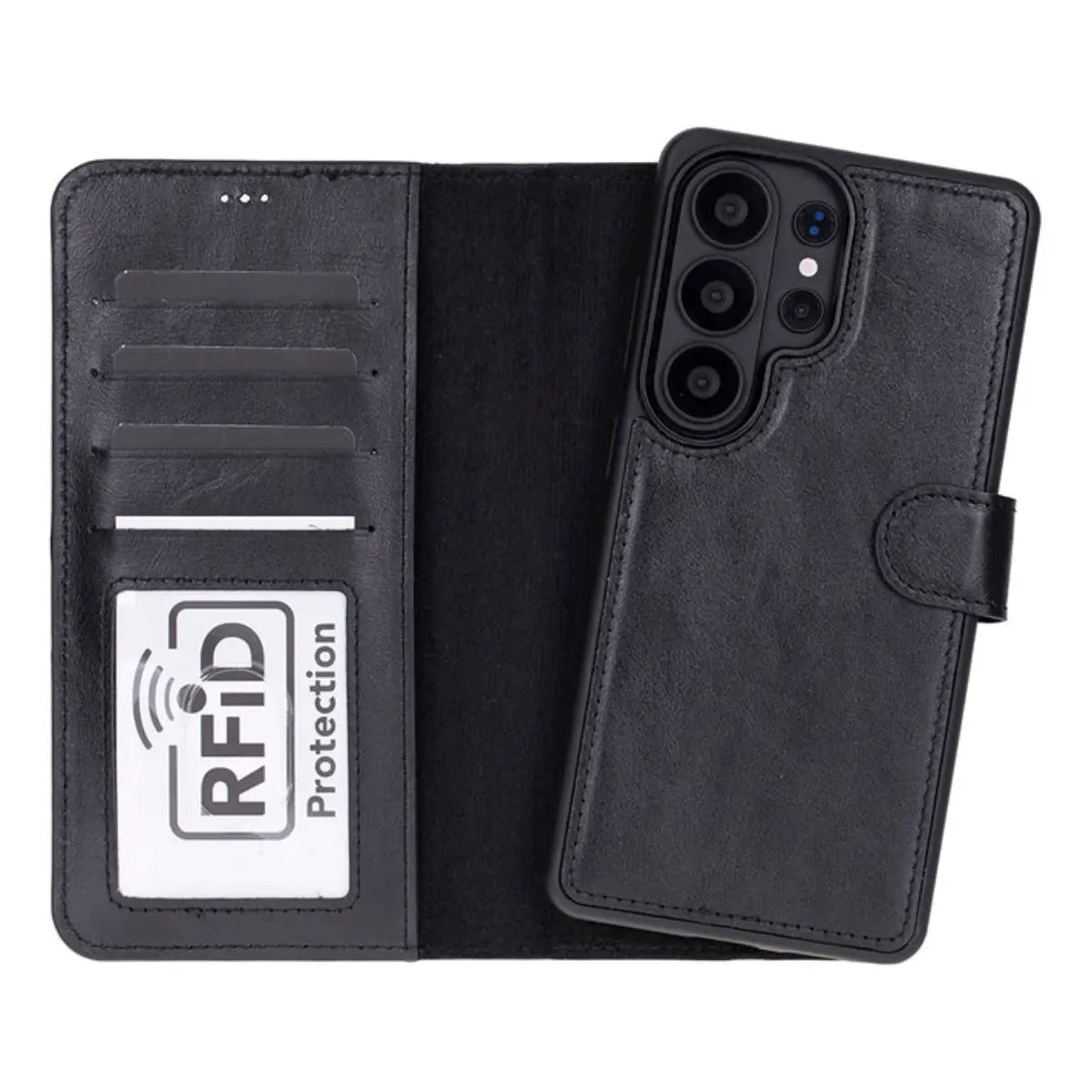Galaxy S26 Ultra Leather Case - Black (Vero)