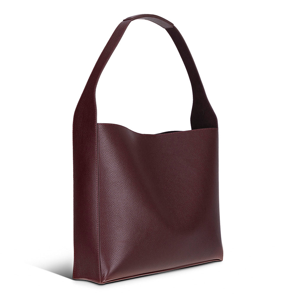 Stella Leather Women's Bag - Burgundy